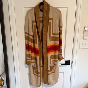 Pendleton open front cardigan - Size L